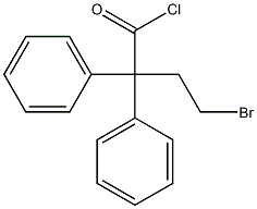 2,2-Diphenyl-4-bromobutyryl chloride