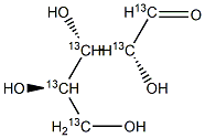 D-木糖-13C5 结构式