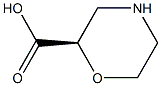 (R)-Morpholine-2-carboxylic acid Struktur