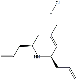 (2S,6R)-2,6-diallyl-4-methyl-1,2,3,6-tetrahydropyridine hydrochloride|