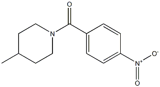 (4-methyl-1-piperidinyl)(4-nitrophenyl)methanone