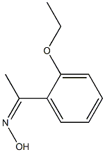 1-(2-ethoxyphenyl)-1-ethanone oxime