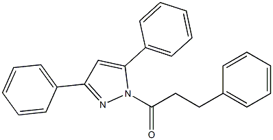  1-(3,5-diphenyl-1H-pyrazol-1-yl)-3-phenyl-1-propanone