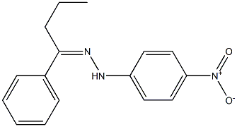 1-phenyl-1-butanone N-(4-nitrophenyl)hydrazone