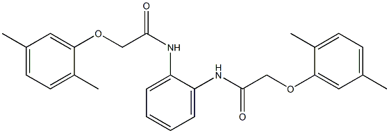 2-(2,5-dimethylphenoxy)-N-(2-{[2-(2,5-dimethylphenoxy)acetyl]amino}phenyl)acetamide