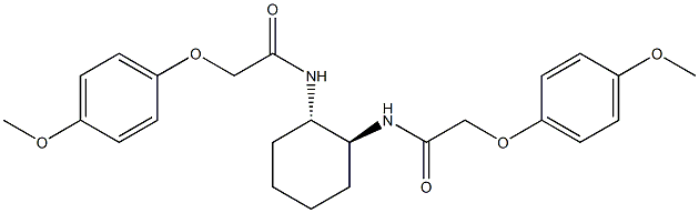  2-(4-methoxyphenoxy)-N-((1S,2S)-2-{[2-(4-methoxyphenoxy)acetyl]amino}cyclohexyl)acetamide