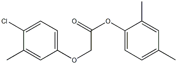 2,4-dimethylphenyl 2-(4-chloro-3-methylphenoxy)acetate|