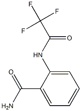 2-[(2,2,2-trifluoroacetyl)amino]benzamide 化学構造式