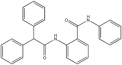  2-[(2,2-diphenylacetyl)amino]-N-phenylbenzamide