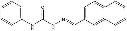 2-[(E)-2-naphthylmethylidene]-N-phenyl-1-hydrazinecarboxamide