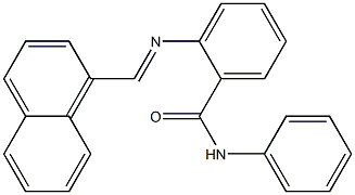  2-{[(E)-1-naphthylmethylidene]amino}-N-phenylbenzamide