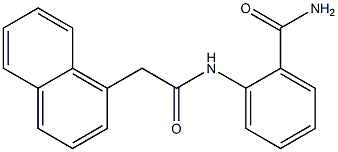 2-{[2-(1-naphthyl)acetyl]amino}benzamide Structure