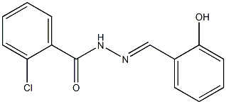 2-chloro-N'-[(E)-(2-hydroxyphenyl)methylidene]benzohydrazide