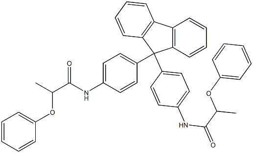 2-phenoxy-N-[4-(9-{4-[(2-phenoxypropanoyl)amino]phenyl}-9H-fluoren-9-yl)phenyl]propanamide