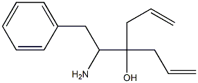 4-(1-amino-2-phenylethyl)-1,6-heptadien-4-ol