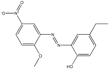 4-ethyl-2-[(E)-2-(2-methoxy-5-nitrophenyl)diazenyl]phenol