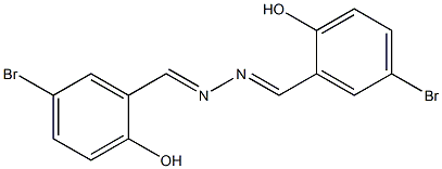 5-bromo-2-hydroxybenzaldehyde N-[(E)-(5-bromo-2-hydroxyphenyl)methylidene]hydrazone