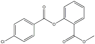 methyl 2-[(4-chlorobenzoyl)oxy]benzoate