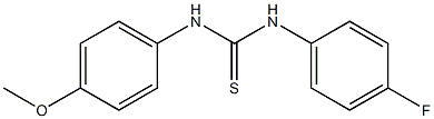  N-(4-fluorophenyl)-N'-(4-methoxyphenyl)thiourea