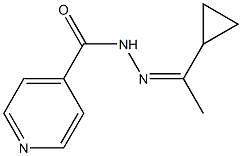 N'-[(Z)-1-cyclopropylethylidene]isonicotinohydrazide