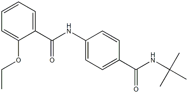 N-{4-[(tert-butylamino)carbonyl]phenyl}-2-ethoxybenzamide