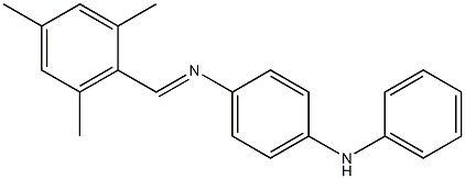 N-(4-anilinophenyl)-N-[(E)-mesitylmethylidene]amine