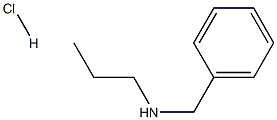 N-benzyl-N-propylamine hydrochloride Struktur