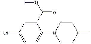  methyl 5-amino-2-(4-methylpiperazino)benzenecarboxylate