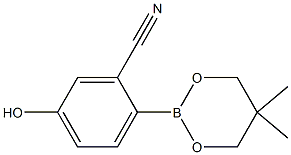 2-(5,5-Dimethyl-1,3,2-dioxaborinan-2-yl)-5-hydroxybenzonitril