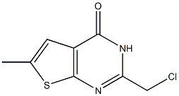 2-氯甲基-6-甲基-噻吩并[2,3-D]嘧啶-4(3H)-酮