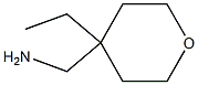 [(4-ethyltetrahydro-2H-pyran-4-yl)methyl]amine,,结构式