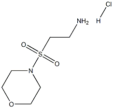 2-(morpholin-4-ylsulfonyl)ethanamine hydrochloride Struktur