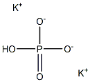 di-Potassium hydrogen phosphate anhydrous, reagent grade, ACS 化学構造式