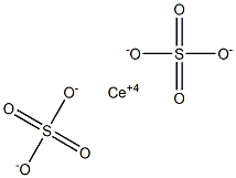 硫酸铈溶液,0,1 MOL/L (0,1 N), , 结构式