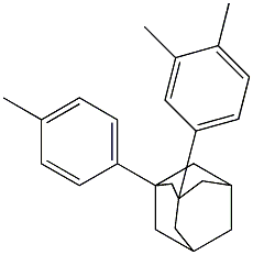 1-(4-Methylphenyl)-3-(3,4-dimethylphenyl)adamantane|