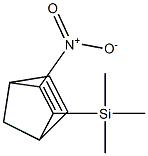 2-Nitro-3-(trimethylsilyl)bicyclo[2.2.1]hepta-2,5-diene 结构式