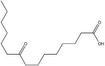 9-オキソペンタデカン酸 化学構造式