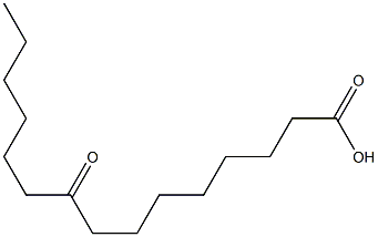 9-Oxopentadecanoic acid Struktur