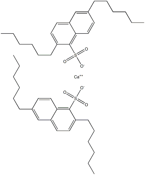 Bis(2,6-dihexyl-1-naphthalenesulfonic acid)calcium salt