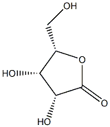 (2R,3S,4S)-2,3,4,5-テトラヒドロキシペンタン酸1,4-ラクトン 化学構造式