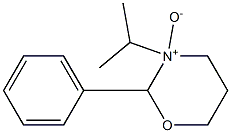 2-Phenyl-3-isopropyl-tetrahydro-2H-1,3-oxazine 3-oxide,,结构式