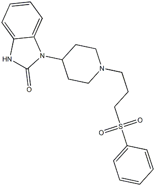 1-[1-(3-Phenylsulfonylpropyl)-4-piperidyl]-1H-benzimidazol-2(3H)-one