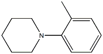 1-o-トリルピペリジン 化学構造式