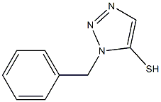 1-ベンジル-1H-1,2,3-トリアゾール-5-チオール 化学構造式
