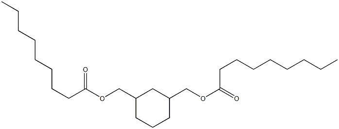 1,3-Cyclohexanedimethanol dinonanoate 结构式