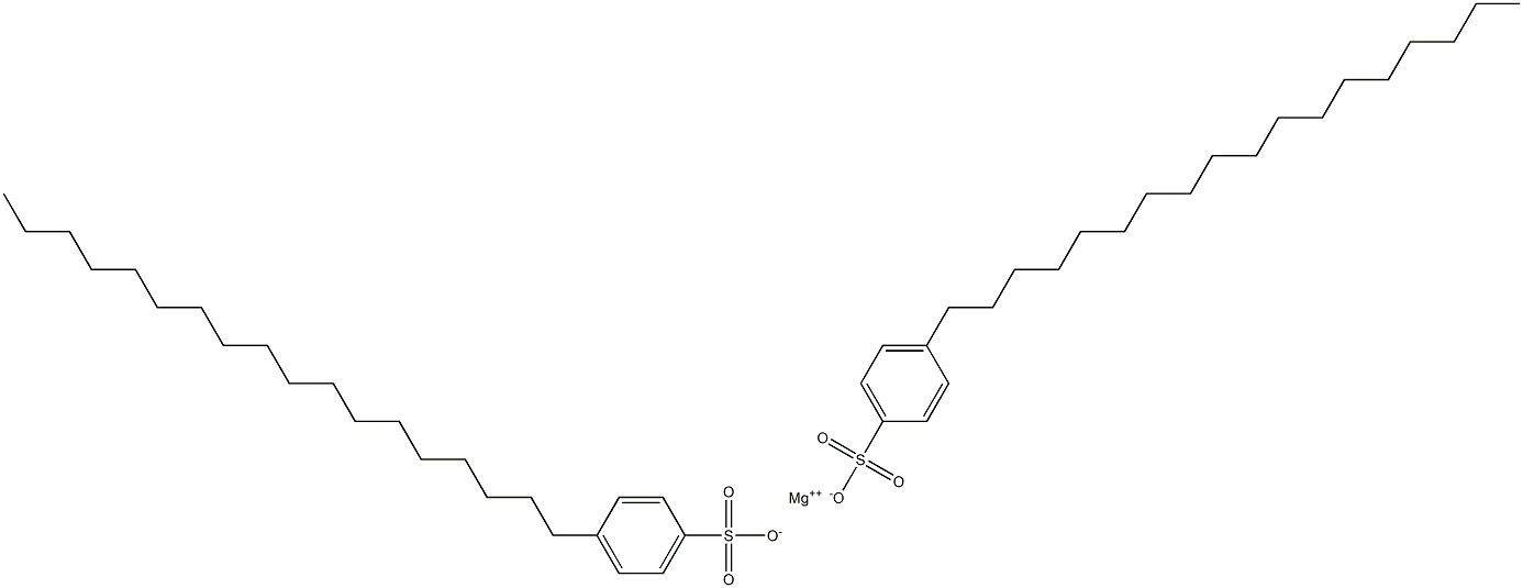 ビス(4-オクタデシルベンゼンスルホン酸)マグネシウム 化学構造式