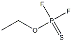 Difluoridothiophosphoric acid O-ethyl ester Structure