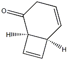 (1R,6S)-Bicyclo[4.2.0]octa-4,7-dien-2-one Struktur