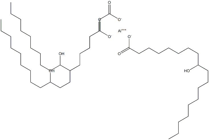 Tris(9-hydroxyoctadecanoic acid)aluminum salt