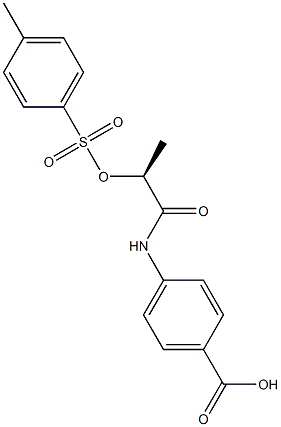 (-)-4-[[(S)-2-(p-Toluenesulfonyloxy)propionyl]amino]benzoic acid